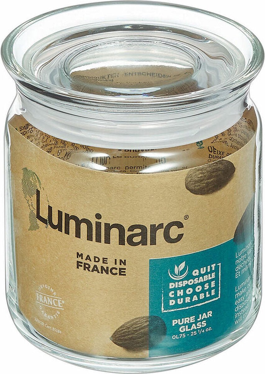 Boîte Luminarc pur cristal transparent (0,75 l)