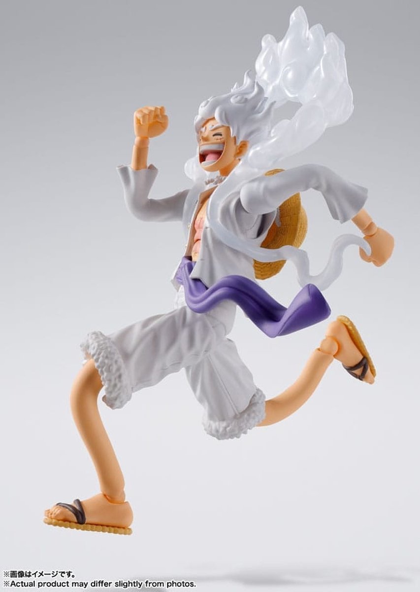 Bandai tamashii nations une pièce s.h. figurine figuarts singe d. figurine luffy gear 5 15 cm