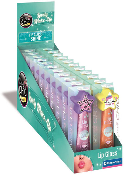 Clementoni Crazy Chic Lip gloss Star Purple Jaune