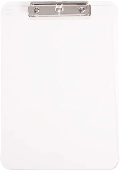 Porte-bloc Maul a4 debout en plastique transparent