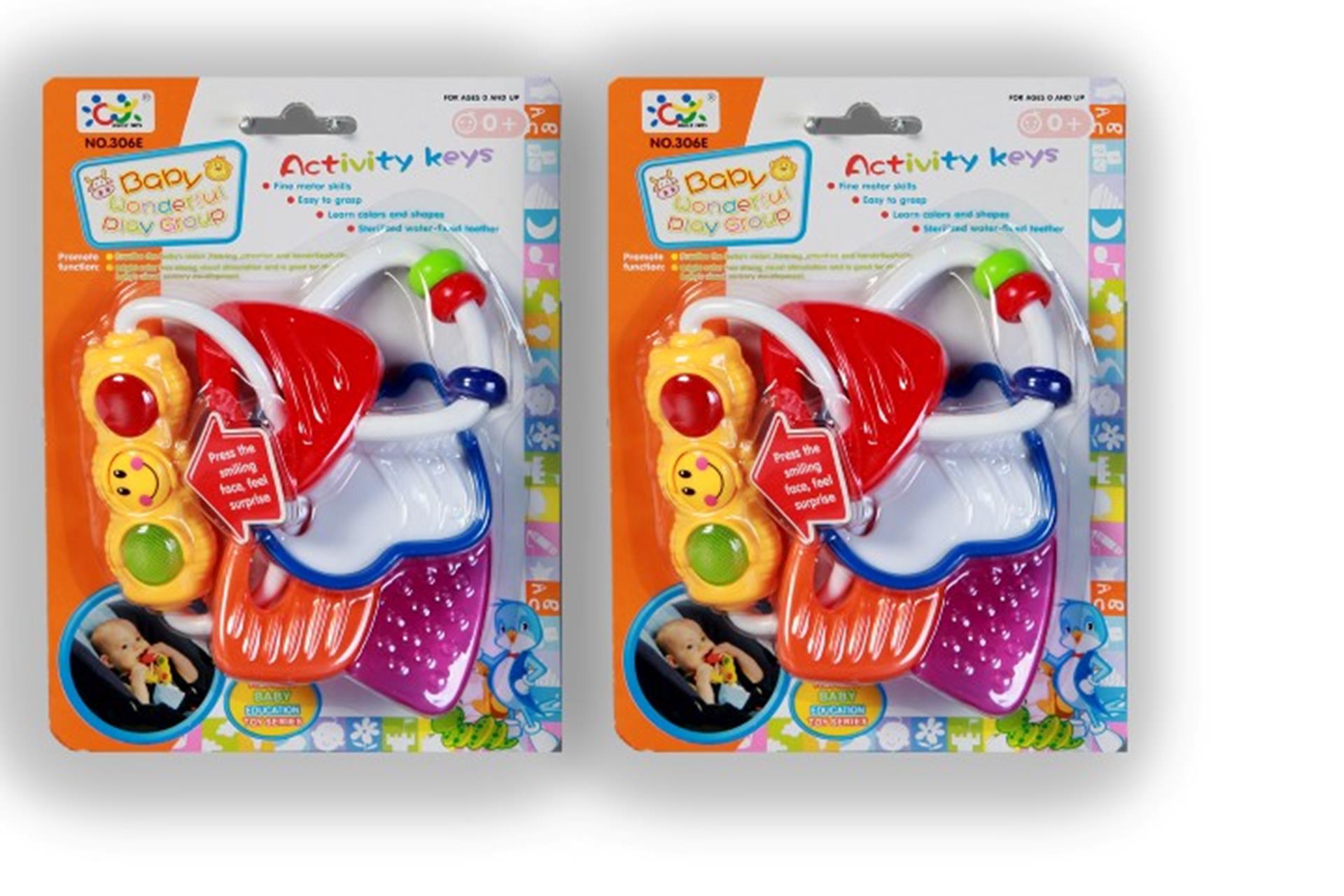 Clés d'activité Baby Keys avec lumière