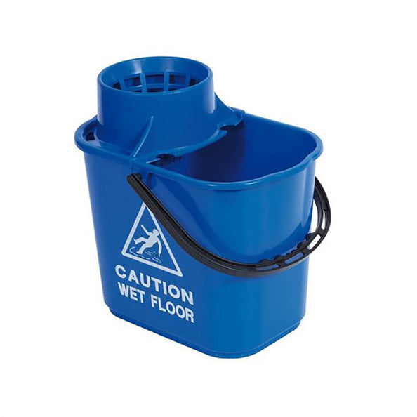Seau à franges Hygiemix bleu (15 litres)