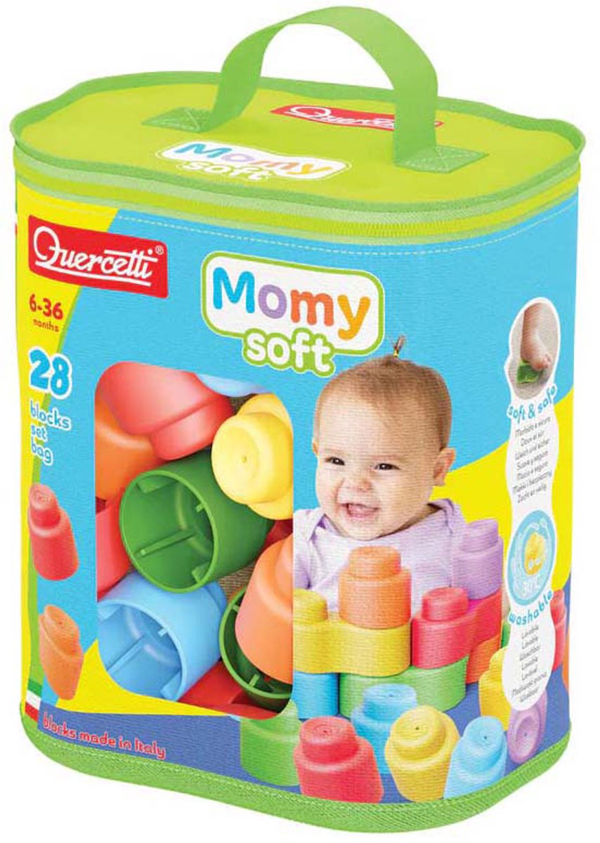 Blocs de construction souples Quercetti Momy - 28 pcs.
