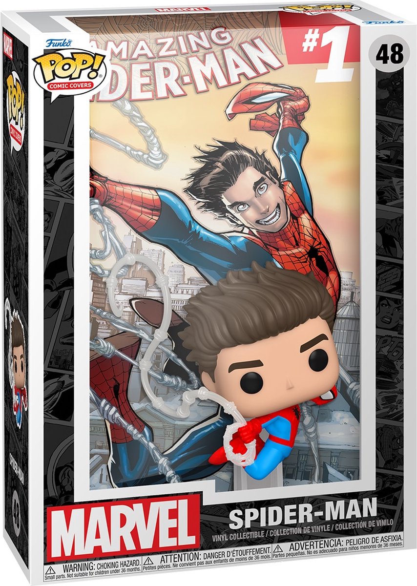 Couverture de la bande dessinée Funko pop : marvel - l'incroyable homme-araignée - pop #48