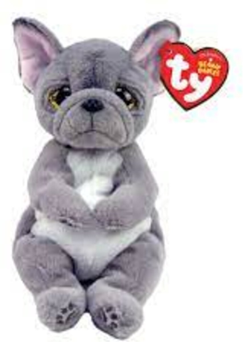 Ty Beanie Babies Bellies Wilfred Bulldog, 15cm