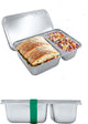 Boîte à lunch Pura - grande - avec bracelet en silicone - acier inoxydable - sans plastique