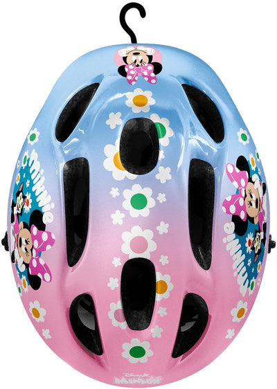 Stamp Minnie Disney casque de vélo réglable bleu rose taille 52-56 cm