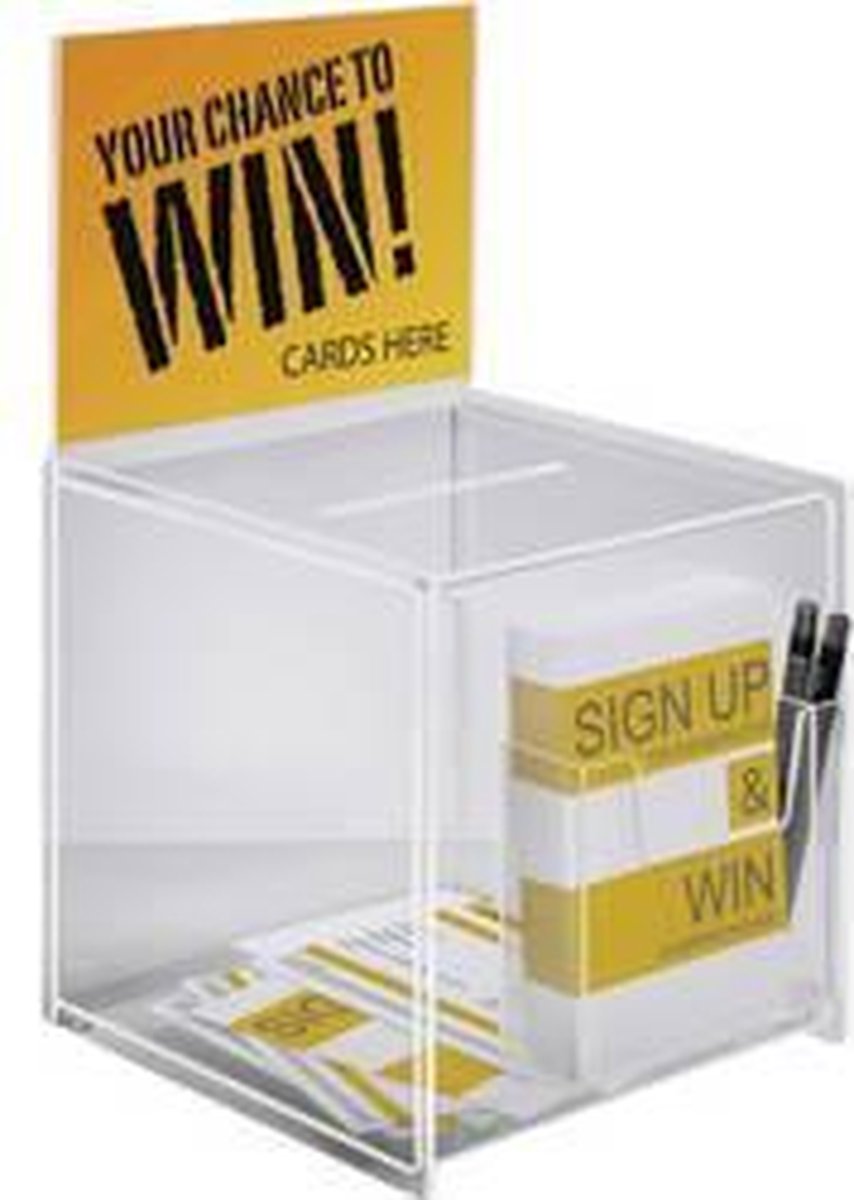 Sigel - plateau pour cartes de visite - transparent - avec porte-stylo et carte de visite - 21x36x21mm - avec insert - si-va152