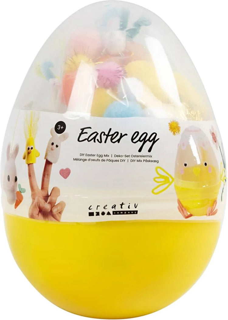 Creativ company boîte créative oeuf de Pâques, h: 19 cm, d 14 cm, 1 pièce