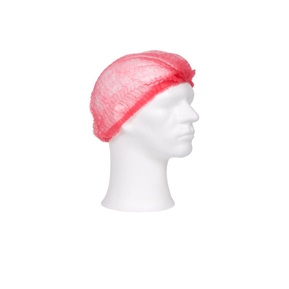 Filet à cheveux confort wokkel rouge 52 cm (1000 pièces)