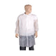 Veste visiteur non tissée Cmt à boutons pression xl blanc (50 pièces)