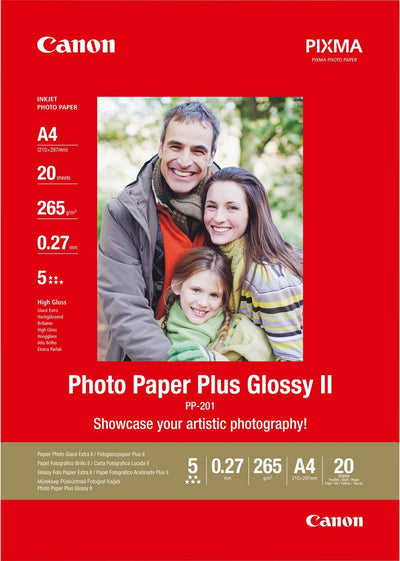 Canon pp-201 - papier photo a4 20 feuilles
