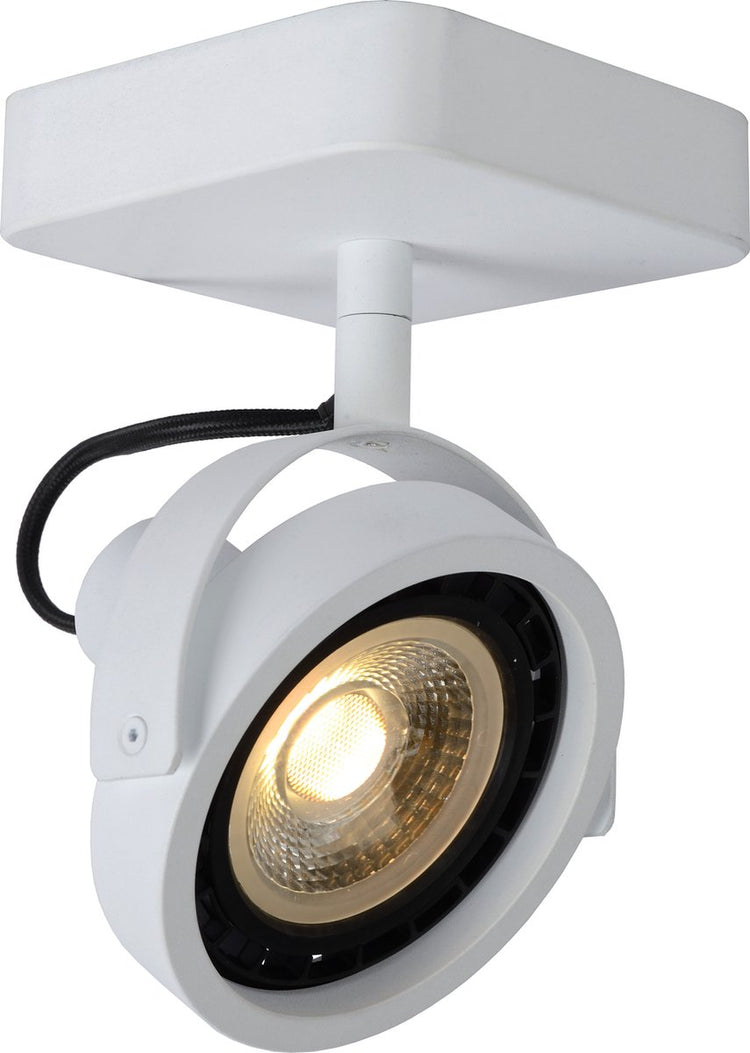 Lucide tala led - spot de plafond - led dim to warm - gu10 (es111) - 1x12w 2200k 3000k - blanc