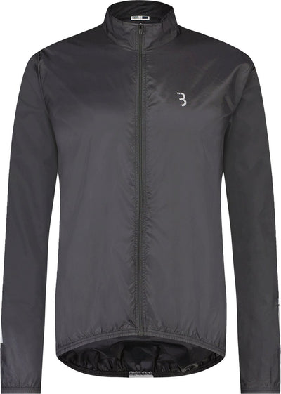 Bbb cycling veste de cyclisme baseshield - coupe-vent pour hommes et femmes - cyclisme VTT - veste de cyclisme : résistante au vent et à l'eau - noir - taille xxxl - bbw-148