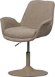 Chaise de salle à manger réglable en hauteur Woood marten - sable - 90x70x66
