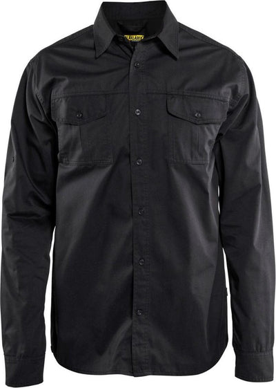 Blåkläder blaklader 3298 chemise de travail sergé noir