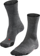 Falke tk2 chaussettes de marche en laine épaisse anti-ampoules en matériau fonctionnel femme gris - taille 35-36