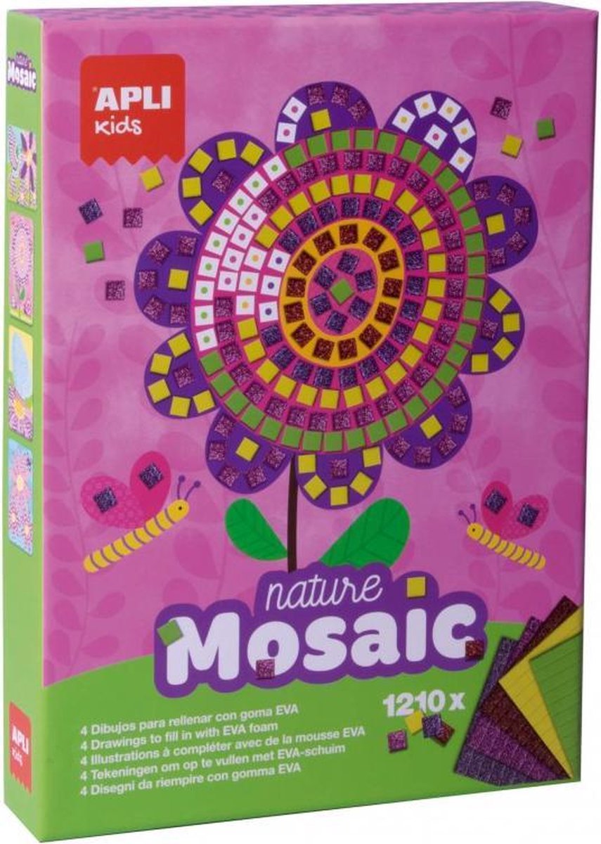 Kit mosaïque enfants Apli printemps