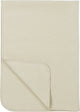 Couverture de berceau Meyco baby uni - tissée - sable - 100x150cm - 1,0 tog