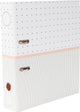 Ancor classeur unique a4 2r 8cm points blanc