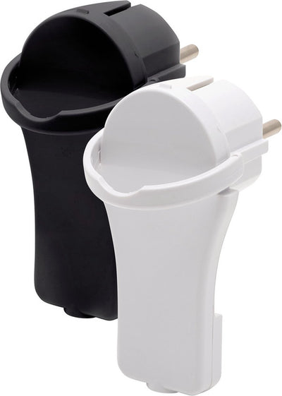 Rallonge en plastique de qualité Brennerstuhl avec fiche plate 5m h05vv-f3g1.5 blanc