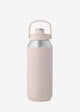 Aya ida aya ida - bouteille de sport - gourde - bouteille thermos - bouteille d'eau - acier inoxydable - 950 ml - rose tendre
