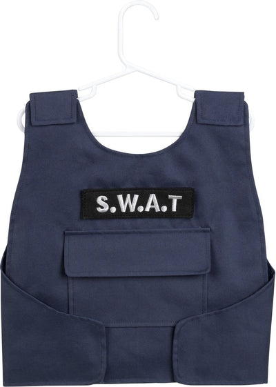 Klein jouets s.w.a.t. gilet - incl. de nombreux accessoires - incl. effets de lumière - noir bleu jaune