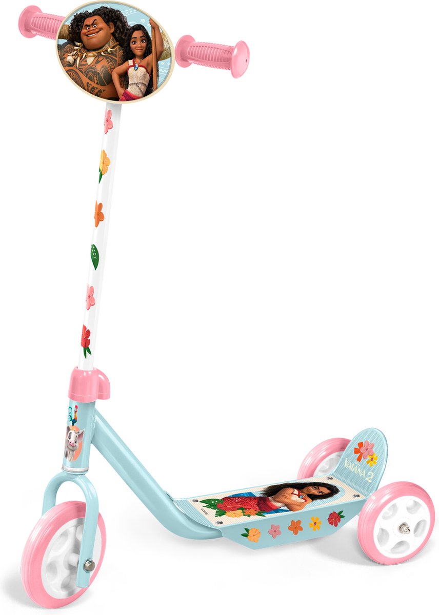 Stamp disney moana 2 trottinette enfant 3 roues roue libre filles - vaiana 2