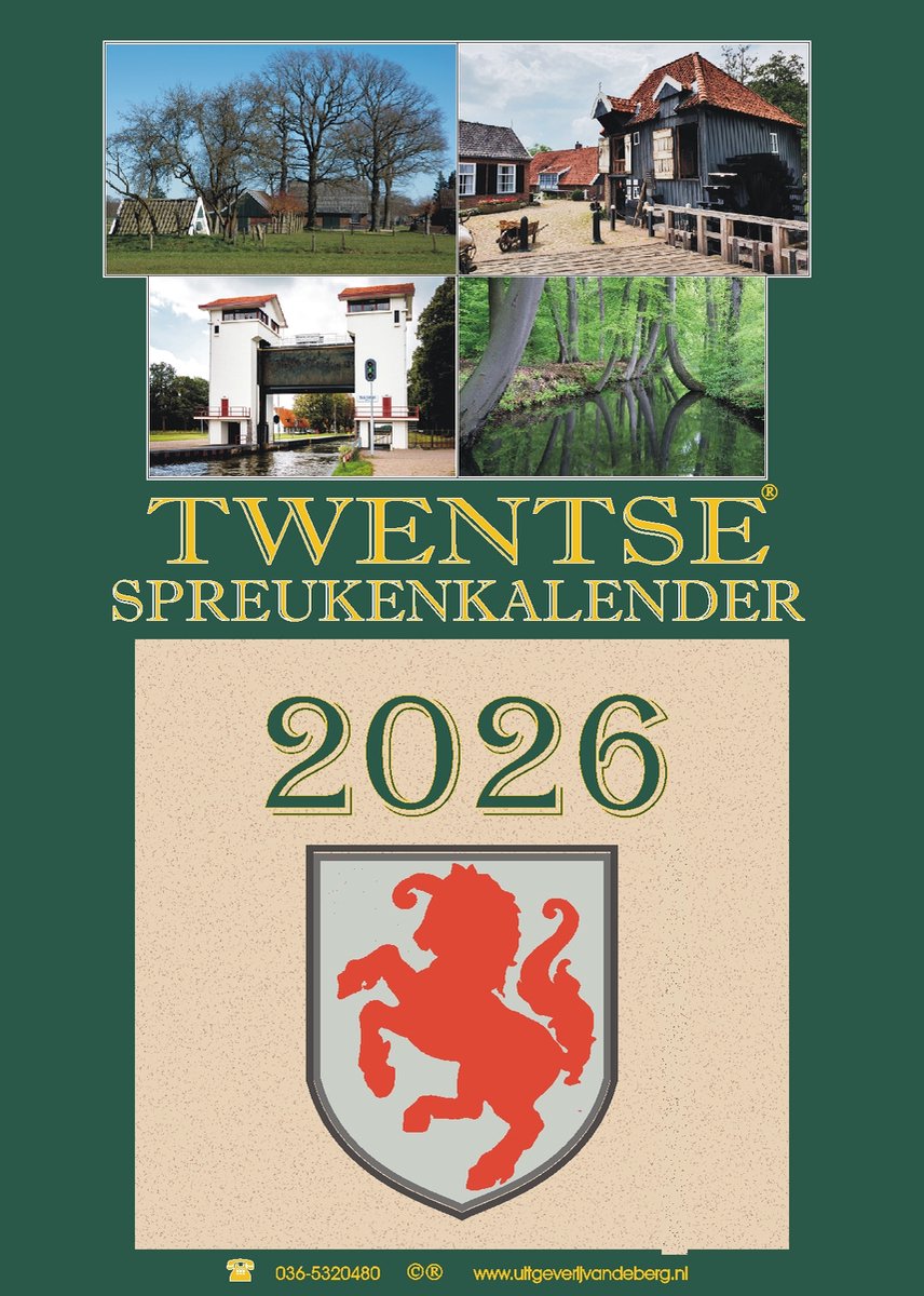 Calendrier des sorts de Twente 2026