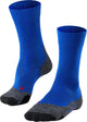 Falke tk2 chaussettes de marche en laine épaisse anti-ampoules en matériau fonctionnel hommes bleu - taille 44-45