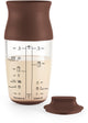 Shaker à pâte Lékué pour crêpes - marron