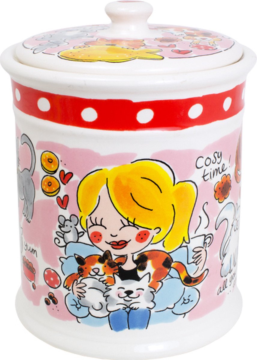 Blond Amsterdam Stock Jar Cat