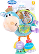 Playgro clip clop hochet - bleu - jouet d'activité - hochet - cadeau de maternité - jouets bébé - jouet bébé - accessoire poussette - peluche - hochet bébé - jouet de dentition - jouet à saisir - bébé