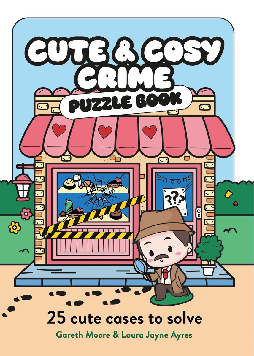 Livre de puzzles policiers mignon et confortable