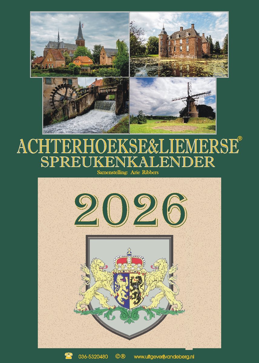 Calendrier des sorts Achterhoek Liemerse 2026