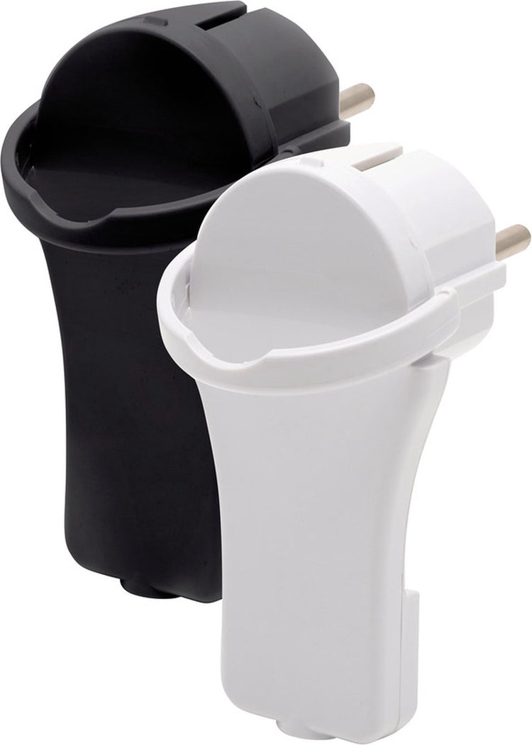 Brennerstuhl rallonge en plastique de haute qualité avec fiche plate 10 m noir