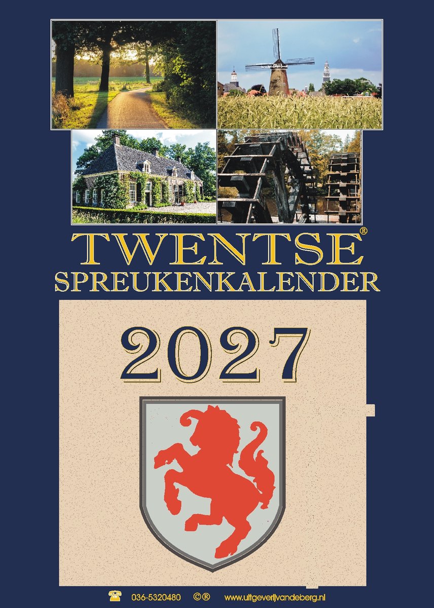 Calendrier des sorts de Twente 2027