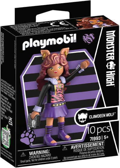 Playmobil | monstre haut | loup clawdeen | figurines de jeu pour Halloween, histoires de monstres imaginatives | avec accessoires de figurines détaillés | excellent cadeau pour les enfants âgés de 4 ans et plus | 71993