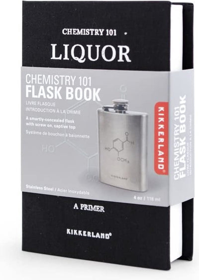 Flasque en cuir Kikkerland - 200 ml - gourde - extérieur