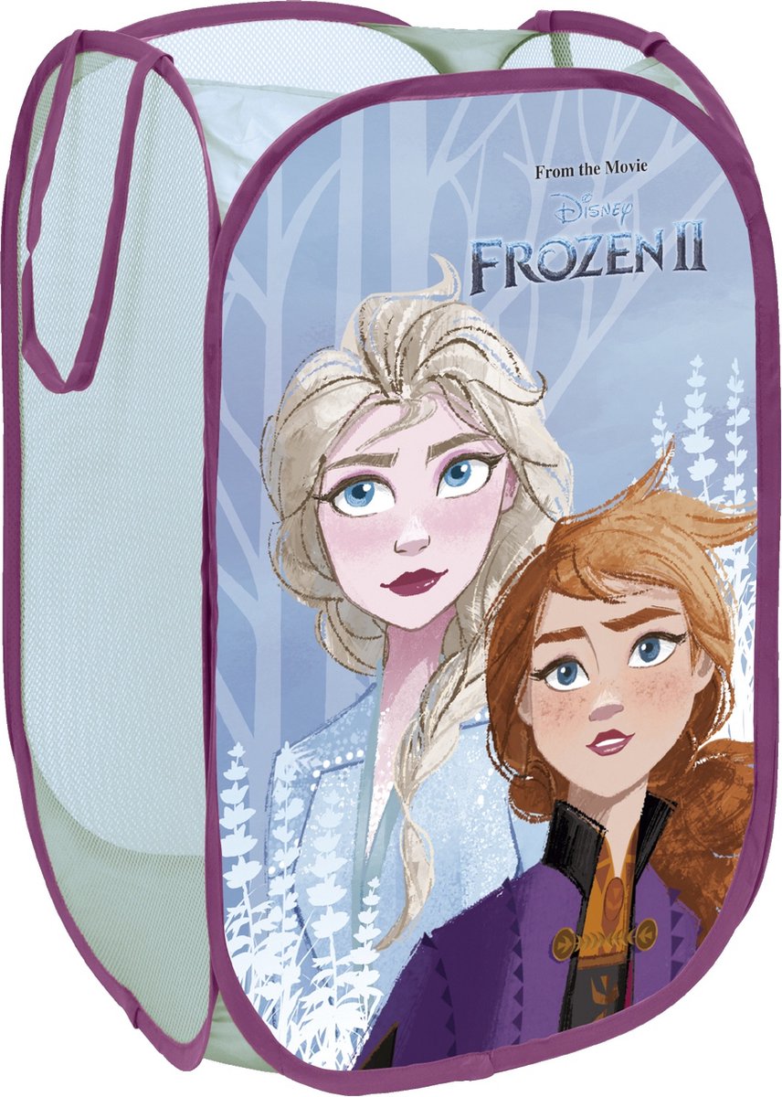 Disney boîte de rangement pop-up la Reine des Neiges 2 58 x 36 cm bleu violet