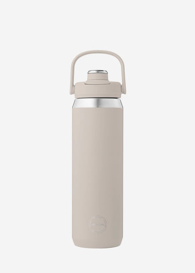 Aya ida aya ida - bouteille de sport - gourde - bouteille thermos - bouteille d'eau - acier inoxydable - 700 ml - beige crème
