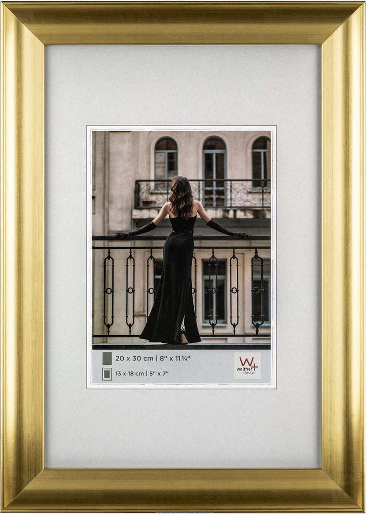 Walther Venise - cadre photo - format photo 20x30 cm - or