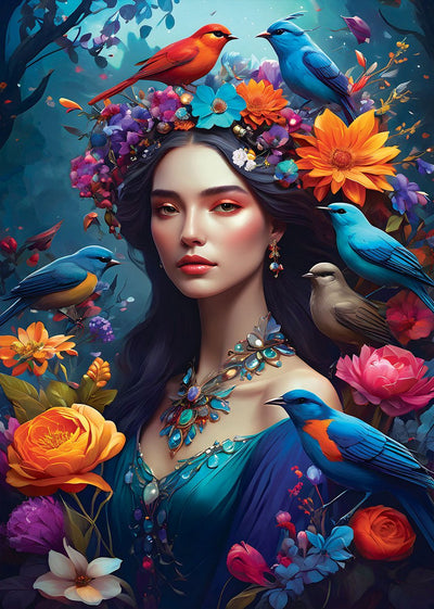 Puzzle Bluebird Puzzle Diana - Collection Soul of Nature - 1000 pièces.