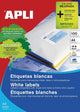 Etiquettes adhésives Apli 1276 70 x 42,4 mm 100 feuilles blanc