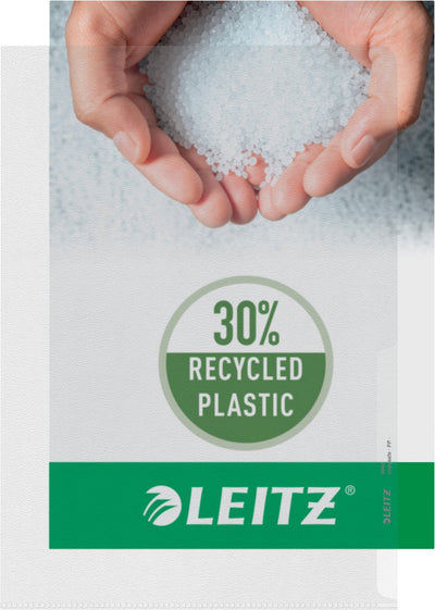 Dossier en L premium leitz A4 ouvert au-dessus du côté droit