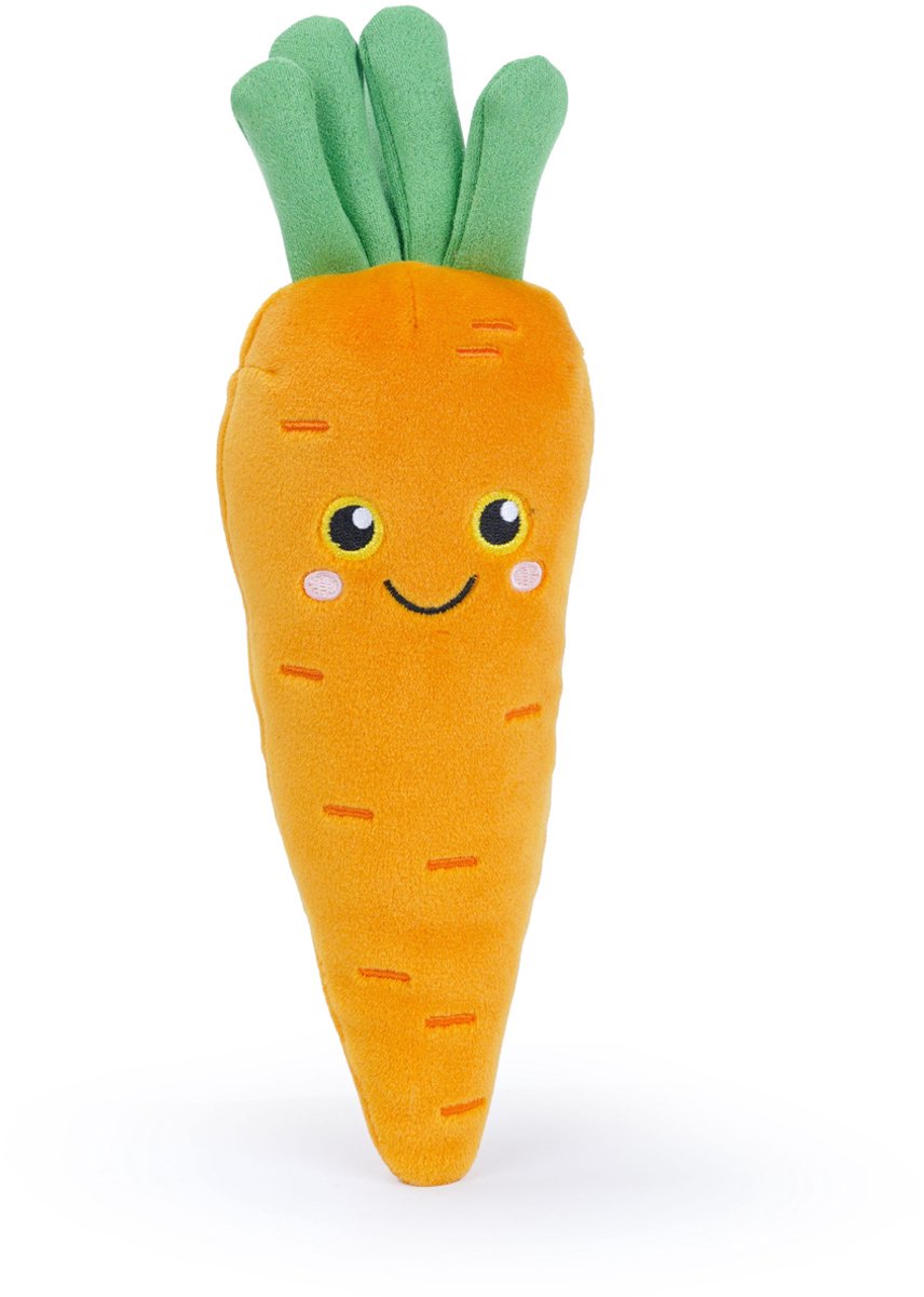 Squishies Besitos - carotte - 25cm - peluche