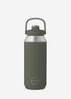 Aya ida aya ida - bouteille de sport - gourde - bouteille thermos - bouteille d'eau - acier inoxydable - 950 ml - vert tropical