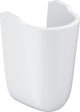 Couvercle de siphon euro Grohe pour lavabo - céramique - blanc