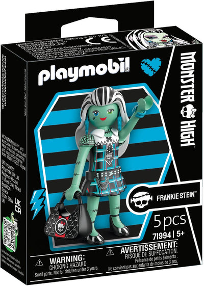 Playmobil | monstre haut | Frankie Stein | figurine de jouet créative définie pour les jeux de rôle des fêtes d'Halloween | avec des accessoires cool figure emblématique | parfait pour les petits fans de monstres âgés de 4 ans et plus | 71994