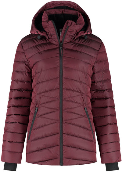 Kjelvik veste outdoor femme yvon - bordeaux